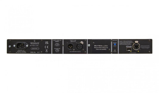 Glensound Beatrice Lucia 1 | Analogue Party-Line (2-Wire) Interface to Dante/AES67