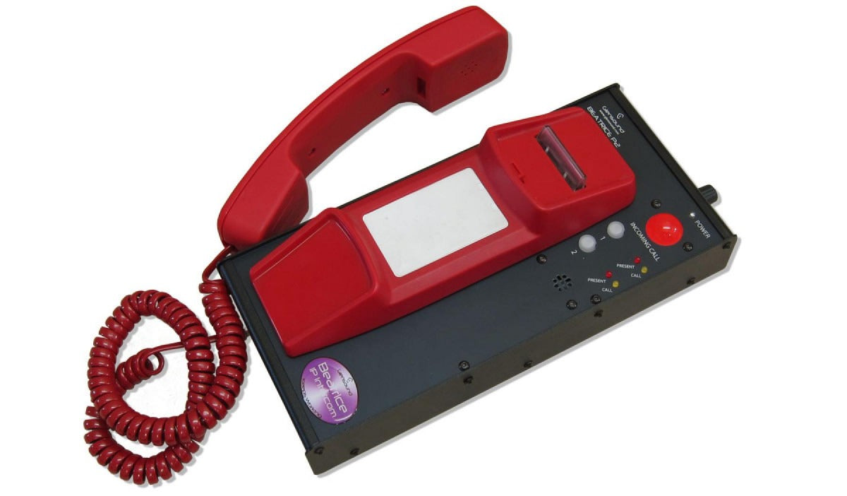 Glensound Beatrice P2 | Phone handset Dante network intercom