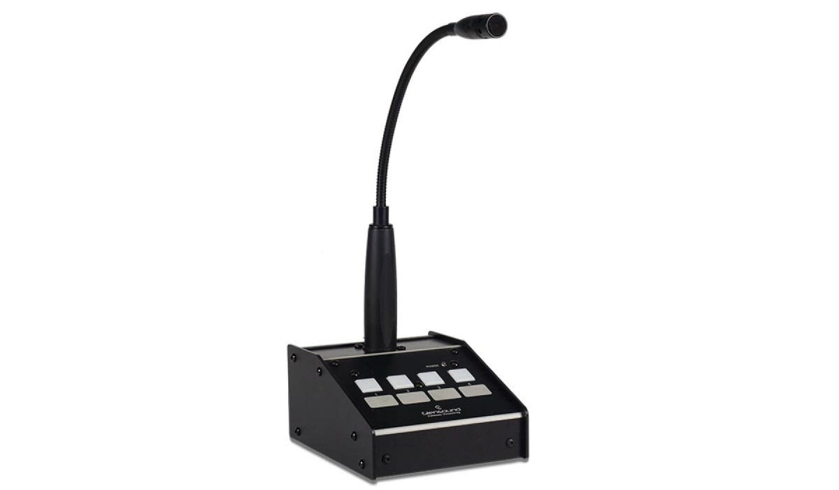 Glensound Beatrice PM4 | Dante/AES67 Paging Mic