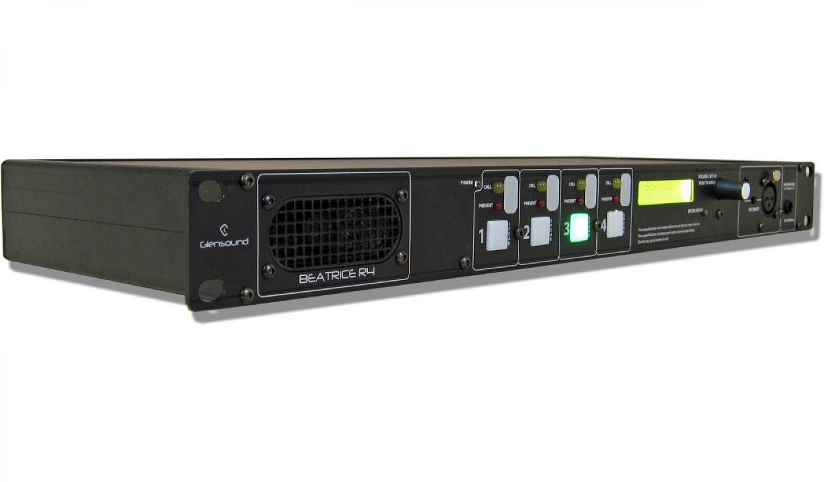 Glensound Beatrice R4 | 4 Channel Network Audio Rackmount Intercom