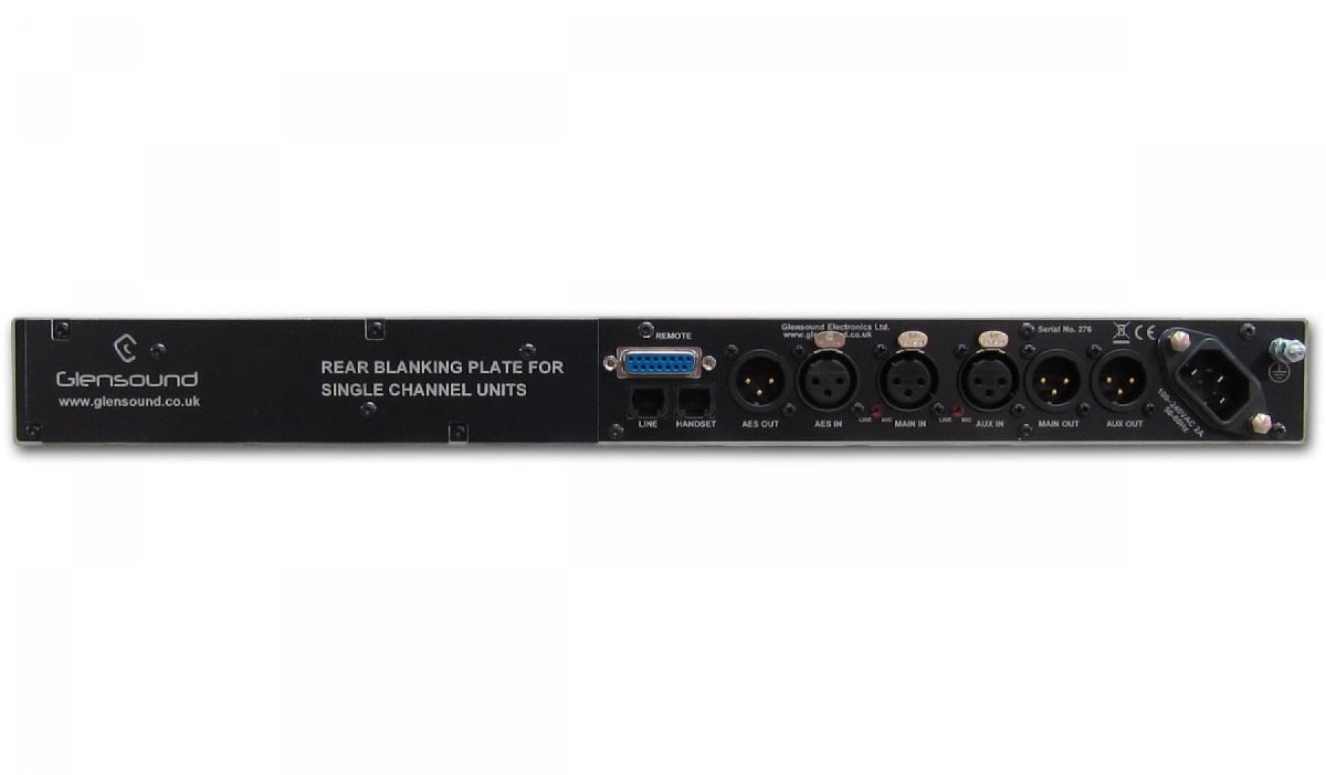 Glensound COPPER 29/S | Single Rack Mount Digital Telephone Hybrid