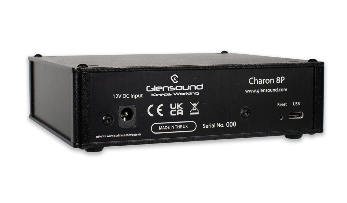 Glensound Charon 8P | Portable 8 Channel Dante/SDI embedder de-embedder