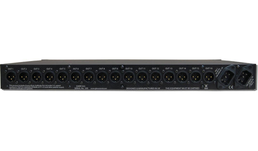 Glensound DARK16O | 16 Analogue Outputs From DANTE/ AES67 Networks