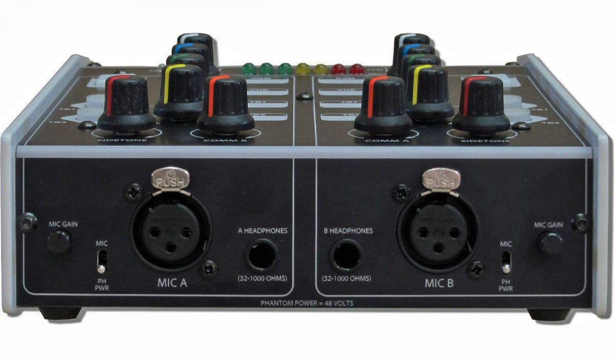 Glensound EXPRESS ip MINI | Compact 2 User Dante/ AES67 Commentary Unit