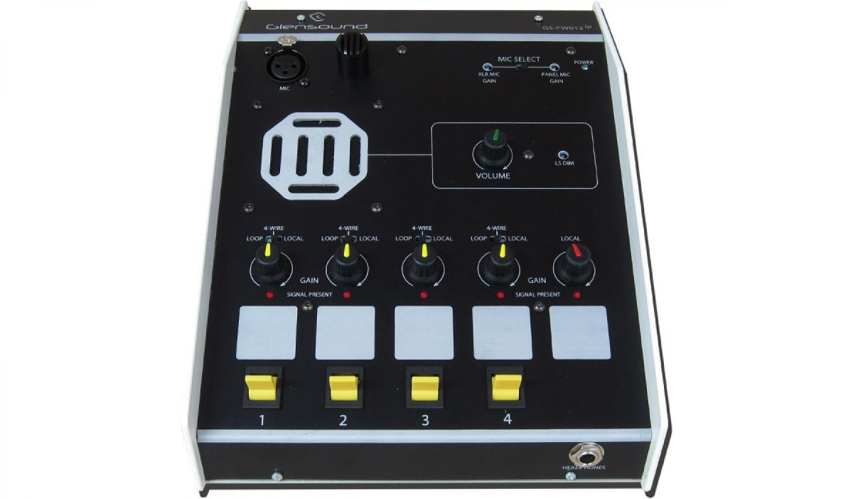 Glensound GS-FW012 ip | 4 Circuit 4 Wire With Dante