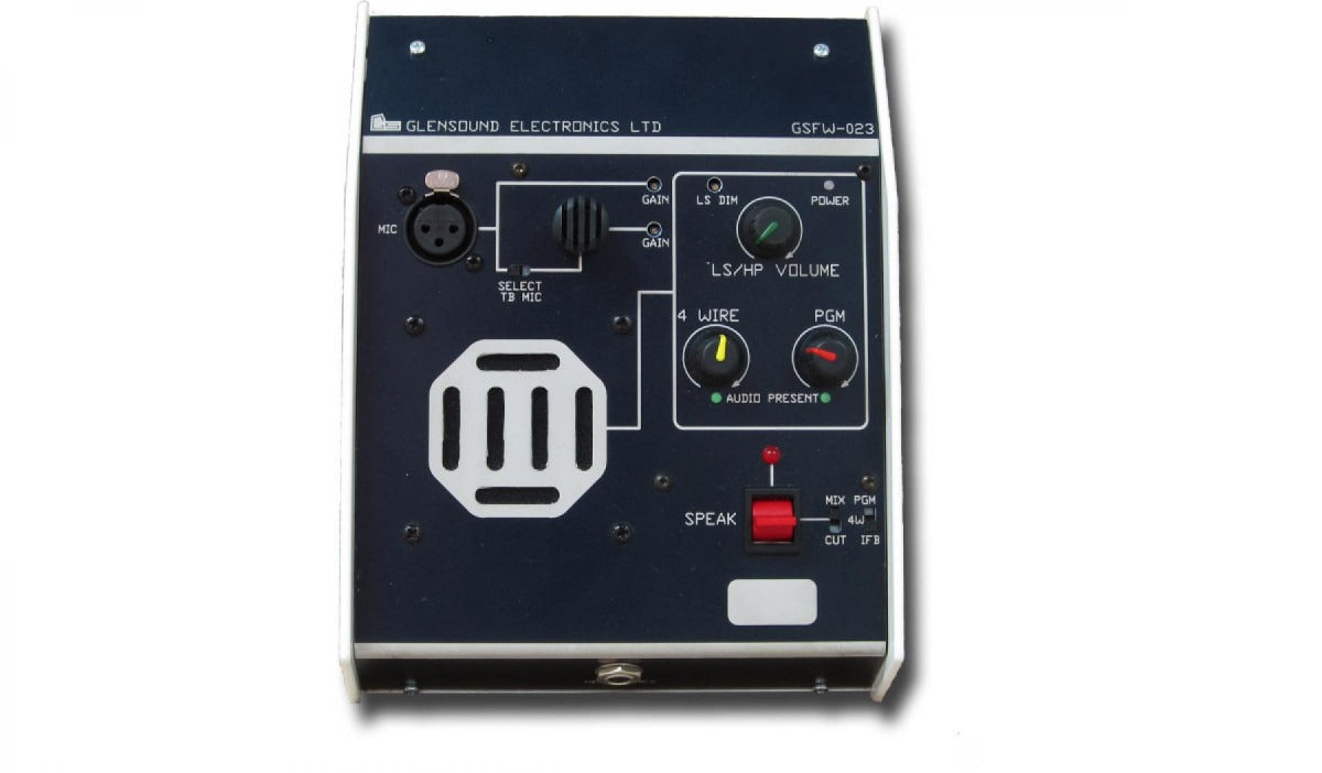 Glensound GS-FW023 | Versatile Single Channel Four Wire Desktop Unit