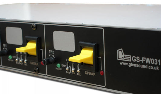 Glensound GS-FW031 | Two Channel 4 Wire subrack with IFB
