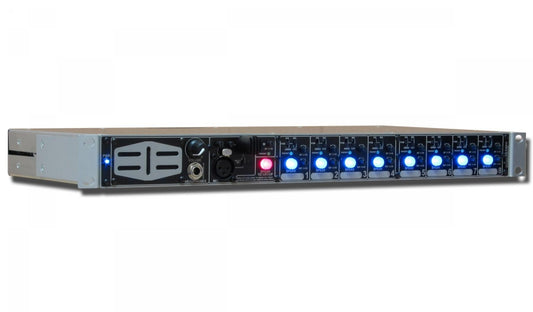 Glensound GS-FW032 | Eight Channel 4 Wire Subrack