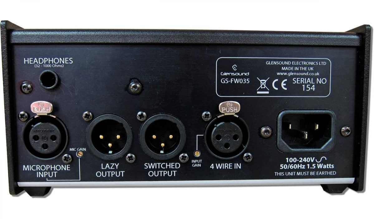 Glensound GS-FW035 | Single Channel Headset Interface