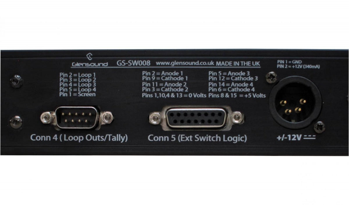 Glensound GS-SW008 | Sixteen Off Two Into One Switches