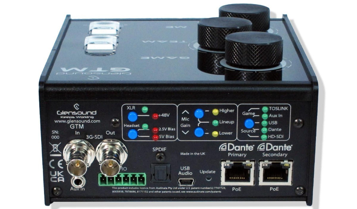 Glensound GTM SDI | eSports Gamers Interface