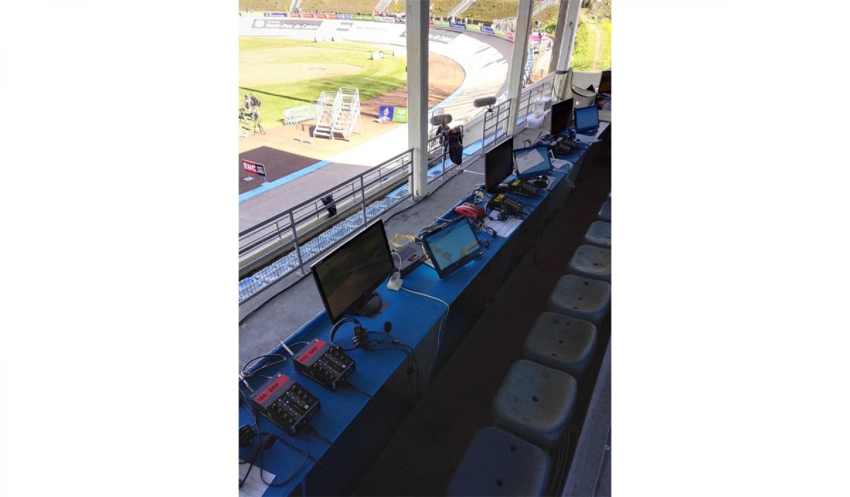 Glensound INFERNO | Single Commentator's Box For Dante Audio Networks