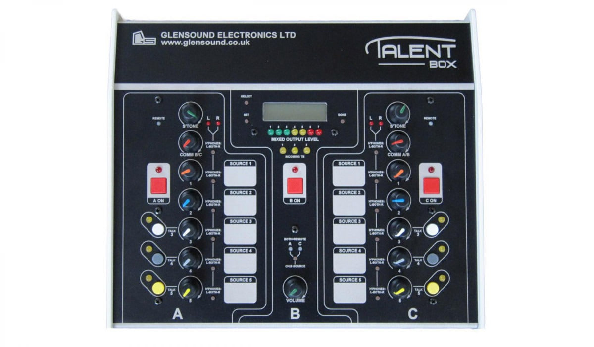 Glensound Talent Box/1 MkII | Advanced Single Unit Commentary System