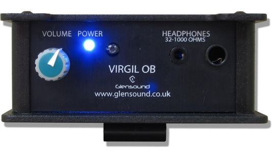 Glensound VIRGIL OB | Dante/ AES67 Headphone Amplifier With Local Analogue Outputs