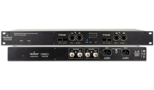 Glensound VITTORIA 64/DD | 64 Channel Dante To Dante Network Bridge