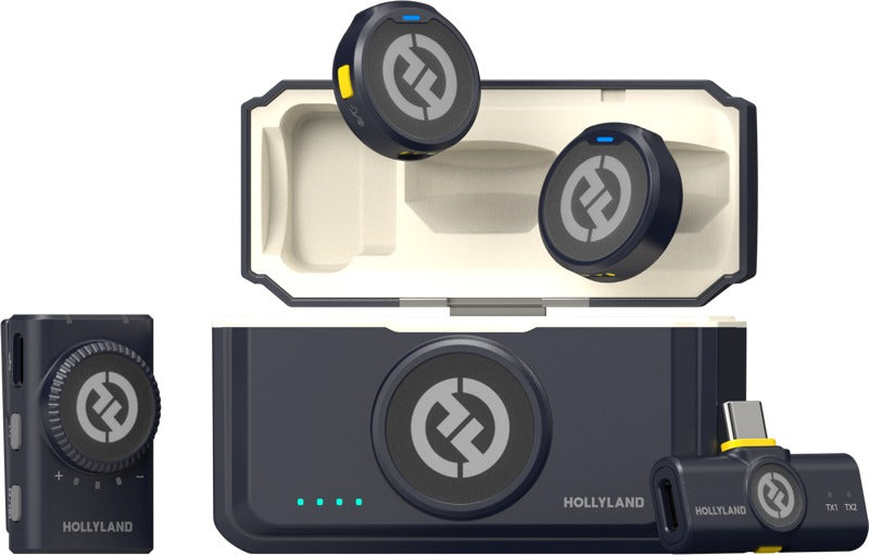 Hollyland LARK M2 Mini Combo with Camera RX + USB-C RX