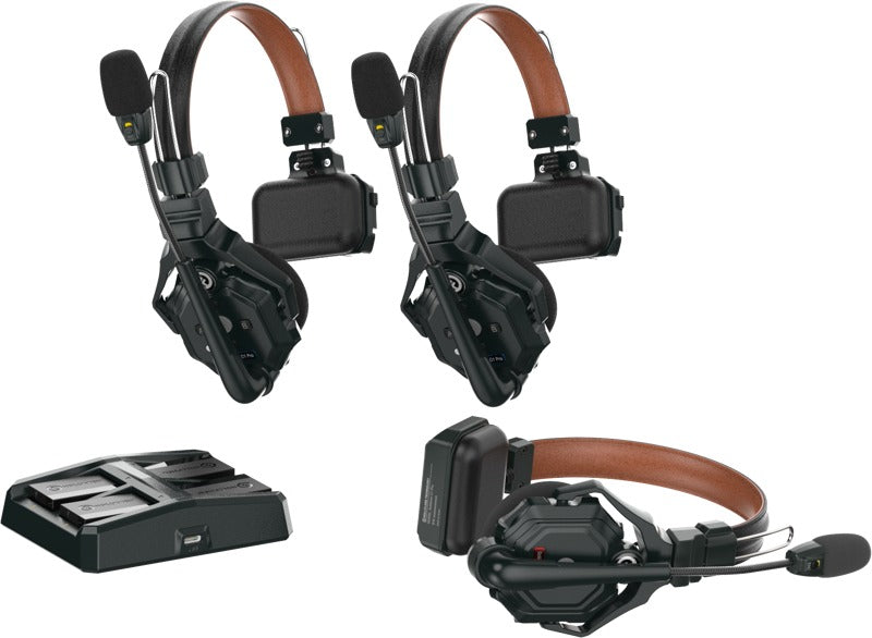 Hollyland Solidcom C1 Pro Wireless Intercom System with 3 ENC headsets