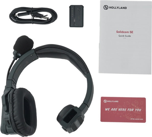 Hollyland Solidcom SE Wireless Stereo Remote Headset Single-Ear Version Fit for Solidcom SE
