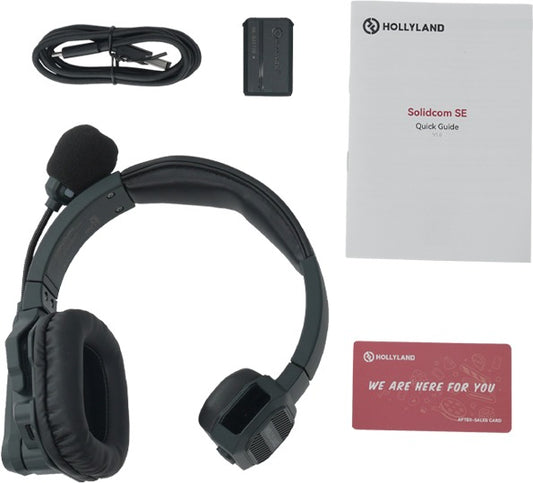 Hollyland Solidcom SE Wireless Stereo Remote Headset Single-Ear Version Fit for Solidcom SE