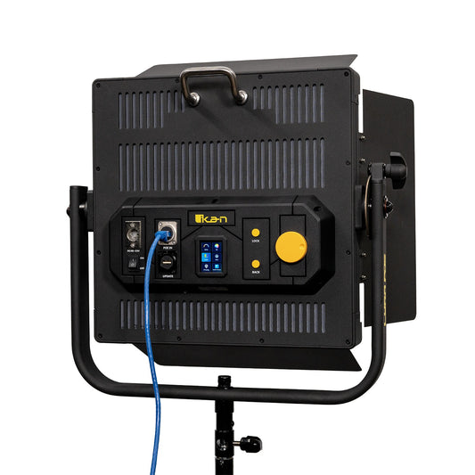 Ikan Lyra POE 1 x 1 RGBWA Color Studio Soft Panel LED Light w/ ArtNet and sACN DMX