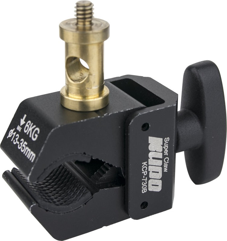 Kupo KS-014R Round Stud with 3/8" -16 Male and 1/4-20 Male