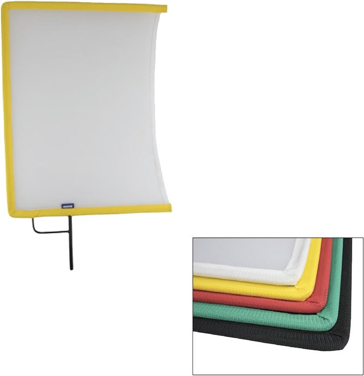Kupo KT-2436OW 24"x 36" Open End Flag Frame - White Artificial Silk