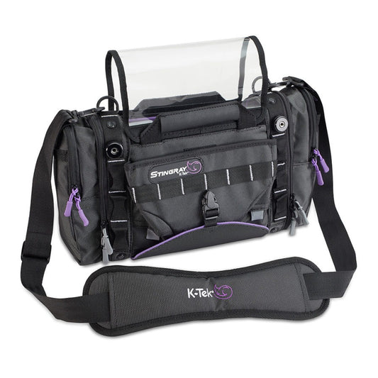 K-Tek KSTGJRXP | Stingray Junior X Purple Audio Mixer Recorder Bag X-Series
