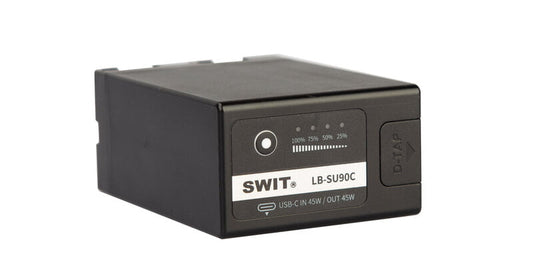 SWIT LB-SU90C | 90Wh BP-U-type DV battery with USB-C and D-tap