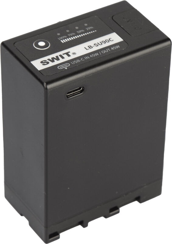 SWIT LB-SU90C | 90Wh BP-U-type DV battery with USB-C and D-tap