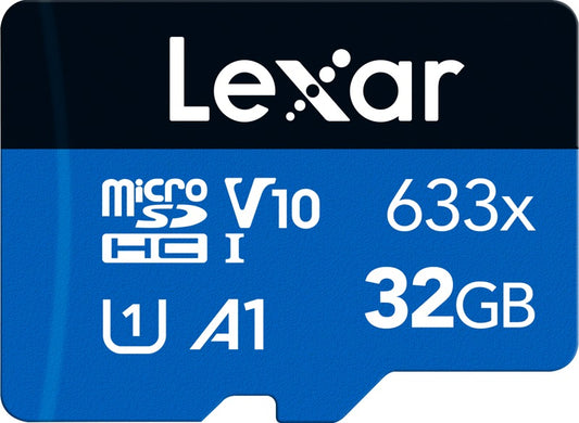 Lexar 633X microSDHC/SDXC no adapter (V10) R100 32GB