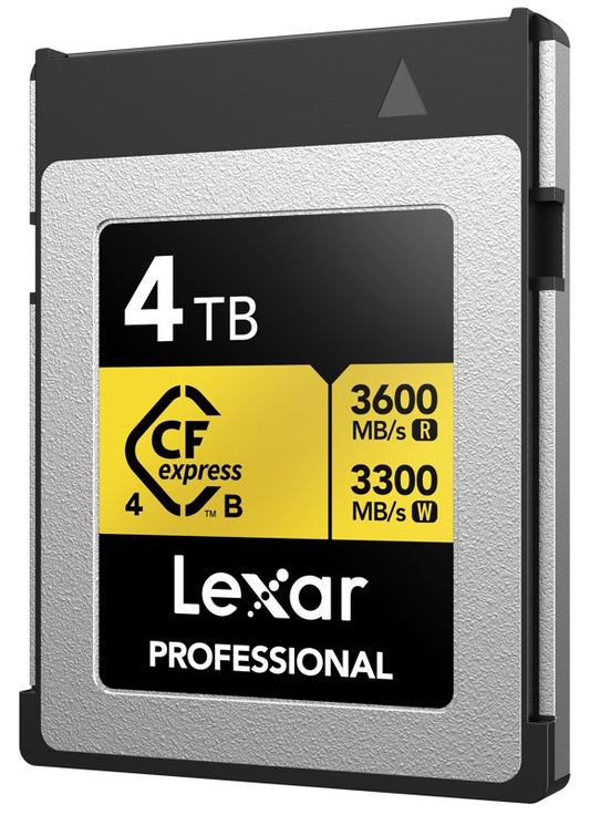 Lexar CFexpress 4.0 Pro Gold R3600/W3300 4TB