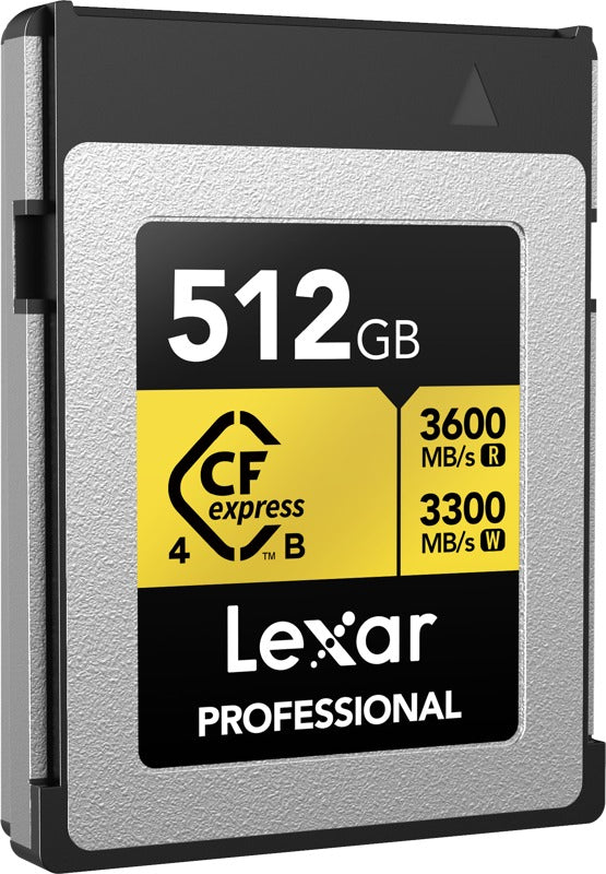 Lexar CFexpress 4.0 Pro Gold R3600/W3300 512GB