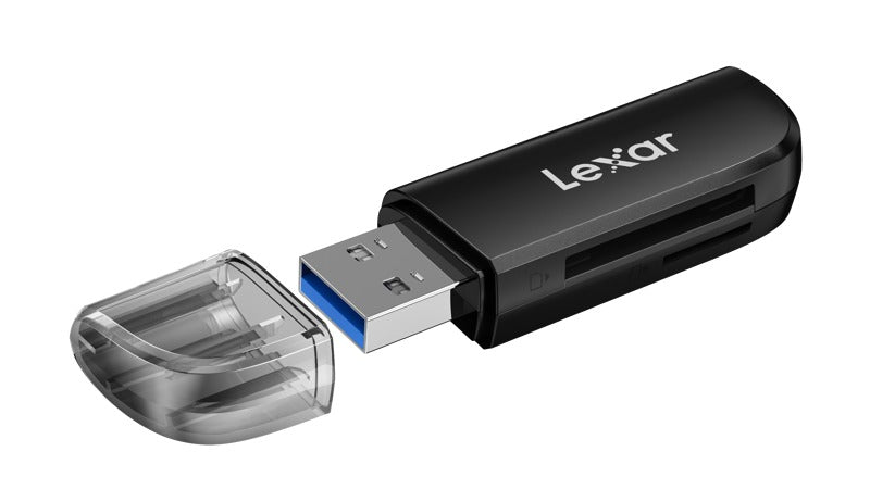 Lexar Cardreader SD/MicroSD/SDHC/SDXC Dual Slot USB-A, USB 3.2 Gen1 Up to 104MB/s