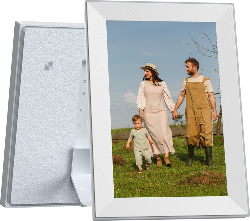 Lexar I Pexar Terra Digital Picture Frame I 10.1-inch expandable with 32GB SD card or USB (Grey)