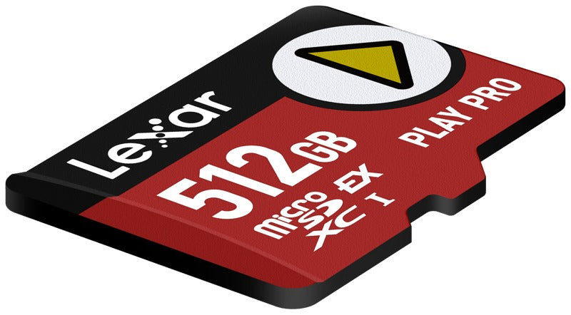 Lexar microSDXC Express PLAY Pro Express 7.1, R900/W600 C10 U3 UHS-I (V30) 512GB