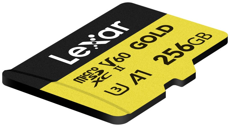 Lexar microSDXC GOLD UHS-II/C10/A1/U3 R280/W180 (V60) 256GB