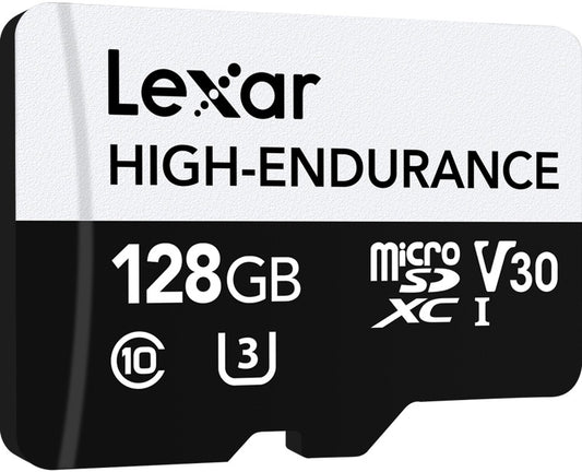 Lexar microSDXC High-Endurance UHS-I/U3/10 R100/W45 (V30) 128GB