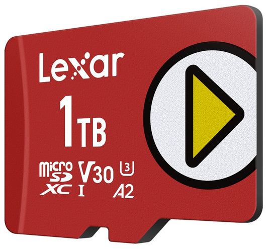 Lexar microSDXC PLAY UHS-I/A2/U3 R205/W140 (V30) 1TB