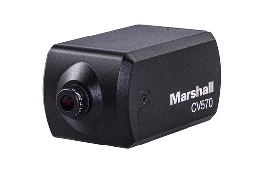 Marshall CV570 Miniature POV Camera NDI HX3 and HDMI