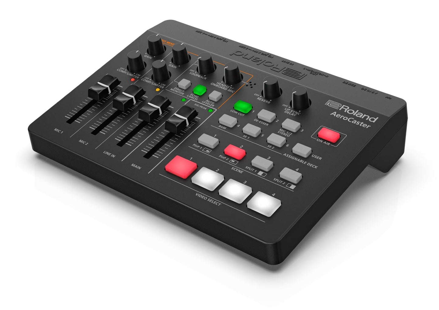 VRC-01 AeroCaster Hardware Control Surface & Audio Interface