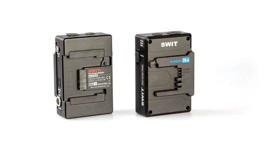 SWIT KA-B30B | High load with multi-sockets Hot-Swap Plate, for 28V B-mount battery to B-mount devices