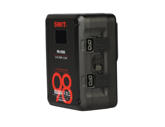 SWIT PB-S98S | 98Wh Multi-Sockets Square Cine Battery, V-Mount