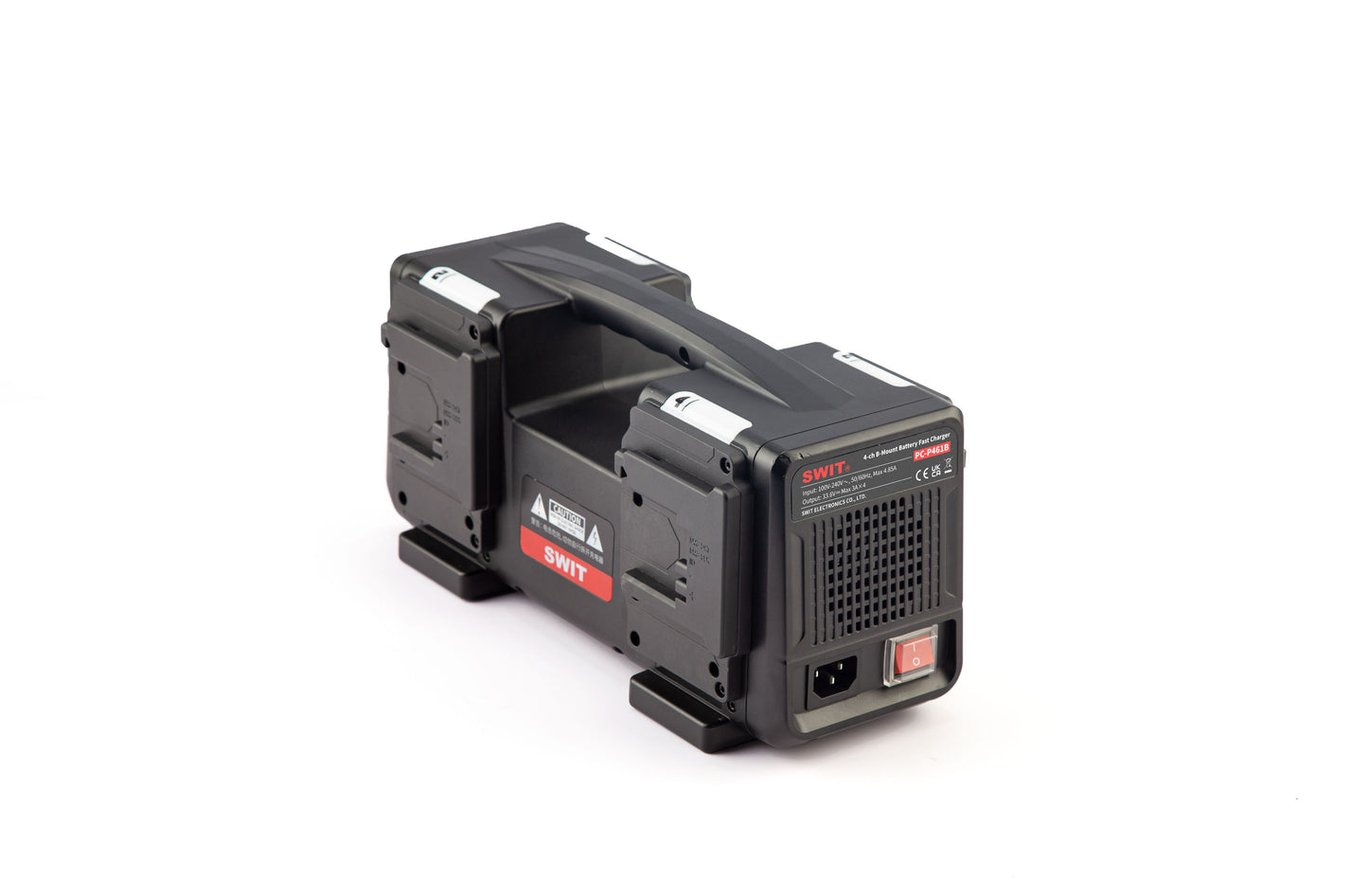 SWIT PC-P461B | 4ch x max 6A Top Fast Simultaneous 28V/14V Charger, B-mount