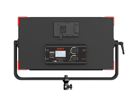SWIT PL-S150D | 150W super-bright Soft Panel LED Light, 5500Lux, V-Mount, DMX, also ideal for 4K shooting, SWIT Free Design for Lighting Studios