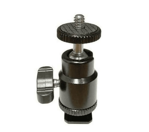 SWIT TA-B10 | Pan-tilt 1/4" ball head with cold shoe and screw blot for camera