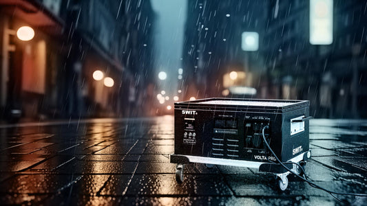 SWIT VOLTA PRO | 9KWh IP54 max2400W@AC+800W@DC Professional Robust Cascadable Hot-swappable Modular Battery with 2xAC+3xDC@48V, fast AC/Solar charging