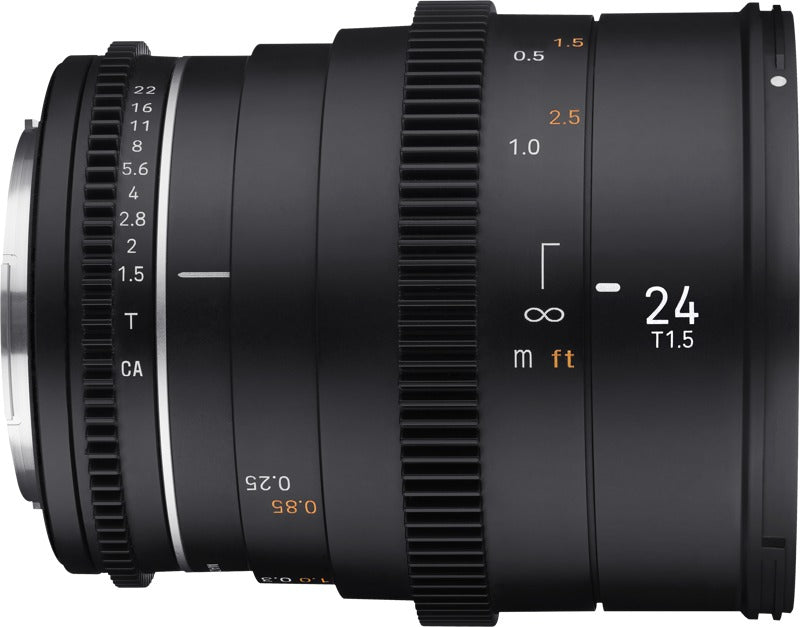 Samyang 24mm T1.5 VDSLR MK2 Canon EF