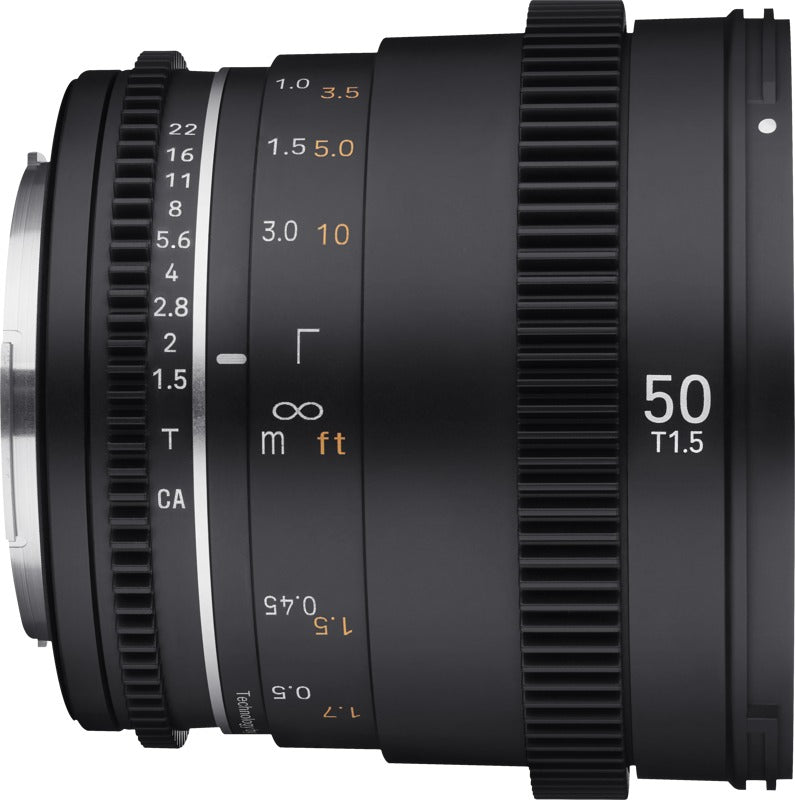 Samyang 50mm T1.5 VDSLR MK2 Canon EF