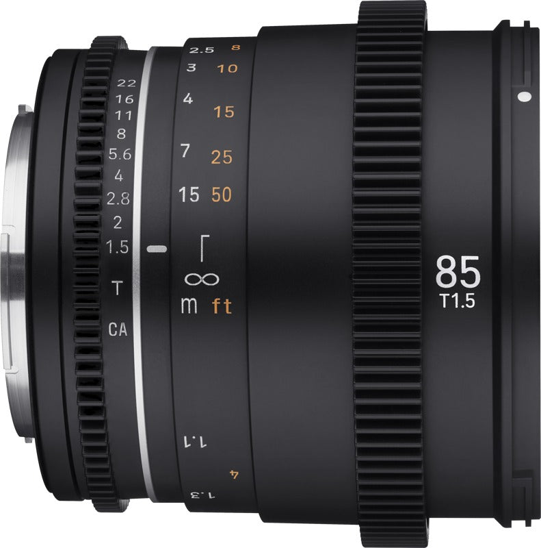 Samyang 85mm T1.5 VDSLR MK2 Sony FE