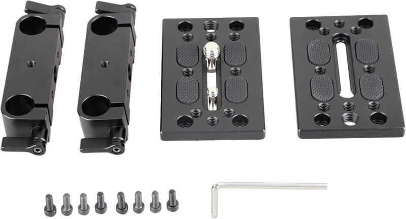 SmallRig 1798 Baseplate w/ Dual 15mm Rod Clamp